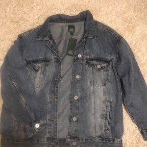 Oversized jean jacket! (New with tags)